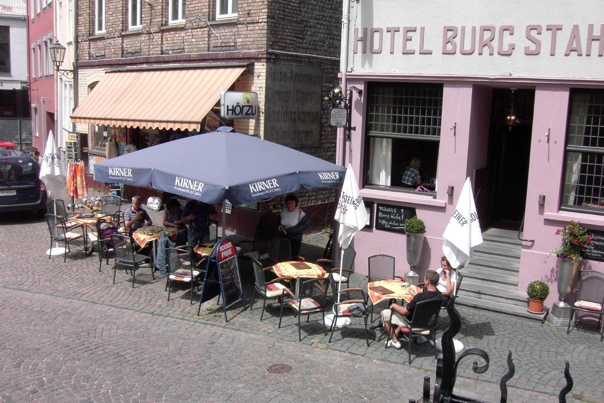 Hotel-Cafe-Burg Stahleck Bacharach Exterior photo